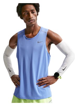 Canotta Nike Miler blu da uomo