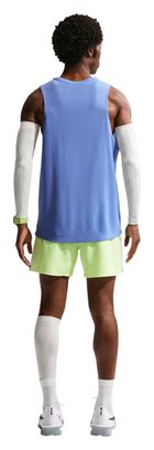 Canotta Nike Miler blu da uomo