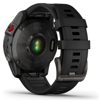 Montre de Sport Garmin Epix Sapphire Titane Noir