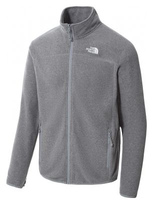 Polaire The North Face 100 Glacier Full Zip Gris Homme