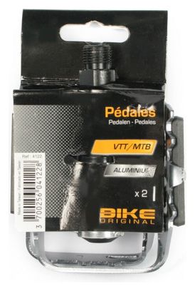 Pedali cromati Bike Original