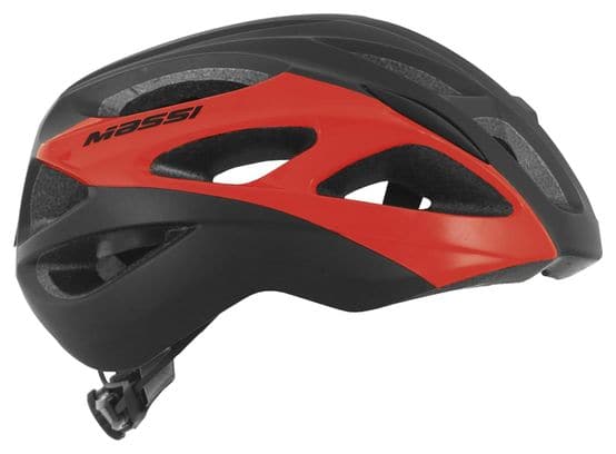 Massi Pro Helm Schwarz / Rot