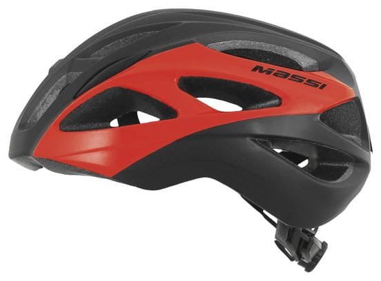 Massi Pro Helm Schwarz / Rot