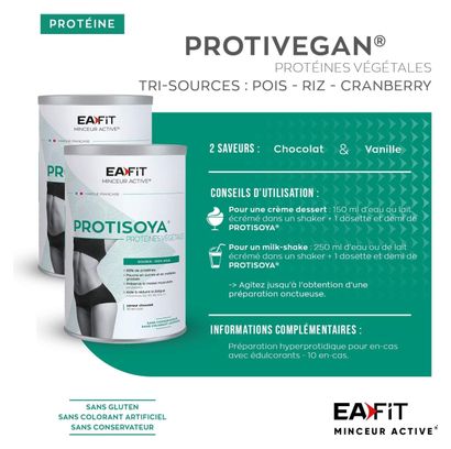 EAFIT Protisoya chocolat 320 g