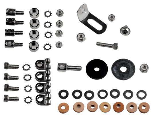 Kits de tornillería para guardabarrosVéloOrange Negro