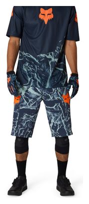 Pantalones cortos Fox Ranger con estampado, azul, para hombre