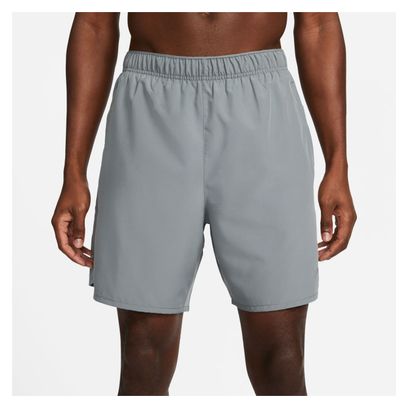 Nike Dri-Fit Challenger 7in Grey 2-in-1 Shorts