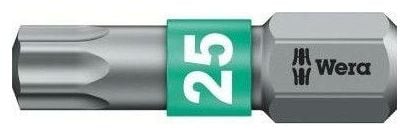 Wera-Embout BiTorsion extra rigide p.vis TORX-867/1 BTZ TORX 25 x 25