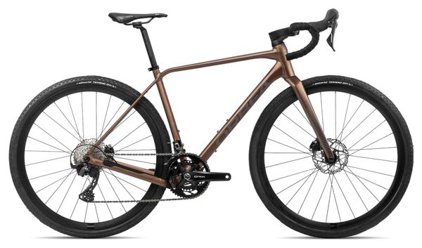 Gravel Bike Orbea Terra H30 Shimano GRX 12V 700 mm Marron Metallic Copper 2023
