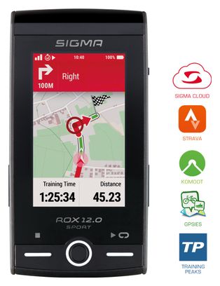 Gereviseerd product - Sigma ROX 12.0 SPORT Basic GPS computer - Grijs