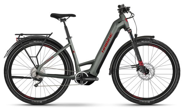 Haibike Trekking Low Shimano Deore 11V 720Wh Grey Olive