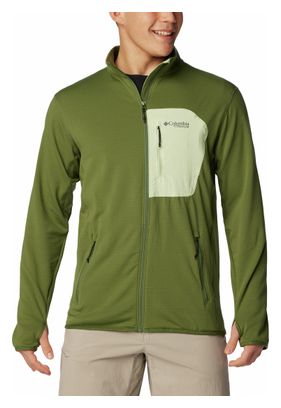 Columbia Triple Canyon Grid Fleece Green