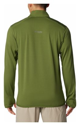 Columbia Triple Canyon Grid Fleece Green