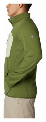 Columbia Triple Canyon Grid Fleece Green