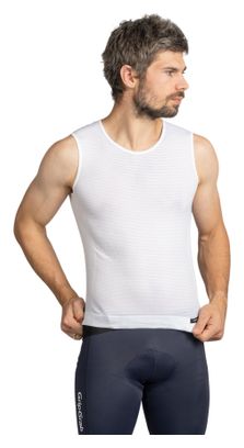 GripGrab PACR Summer Ärmelloses Unterhemd für Herren, Weiß