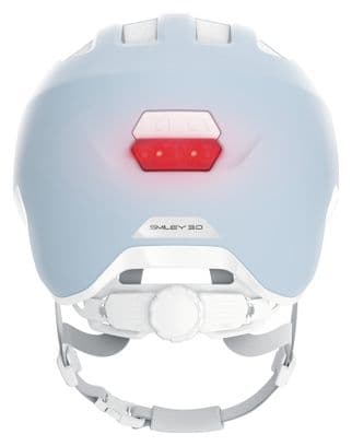 Kinderhelm Abus Smiley 3.0 ACE LED Hellblau PURE