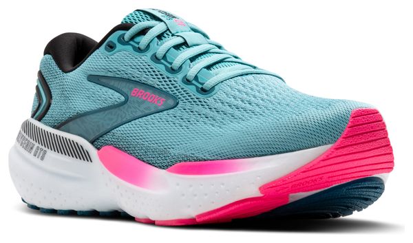 Zapatillas de Running Brooks Glycerin GTS 21 Azul/Rosa, Mujer