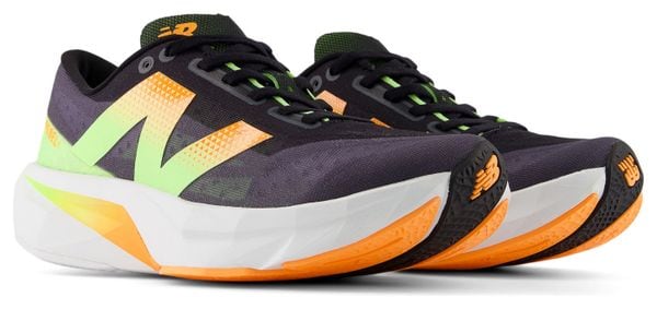 New Balance FuelCell Rebel v4 Hardloopschoenen Zwart/Oranje Dames