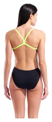 Arena-Badeanzug Earth Violett/Grau/Grün für Damen