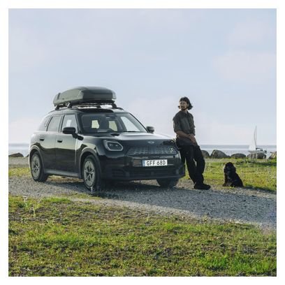 Box da tetto Thule Force 3 Taglia L (450 L) Black Mat