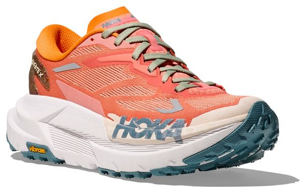 Scarpe da trail Hoka Mafate X Coral da donna
