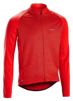 Maillot Manches Longues Triban RC100 Rouge