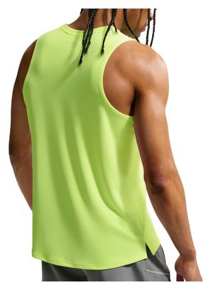 Canotta Nike Miler Gialla da uomo