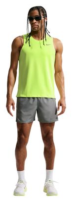 Canotta Nike Miler Gialla da uomo