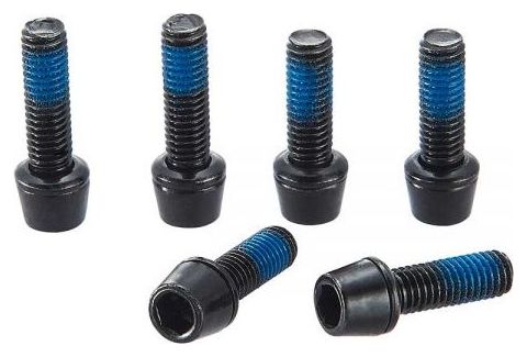 Set di 6 viti Torx Ritchey in acciaio per attacco Ritchey WCS Trail