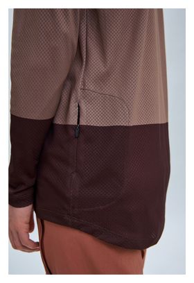 Maglia a manica lunga Poc MTB Pure Donna Marrone Scuro/Leggero