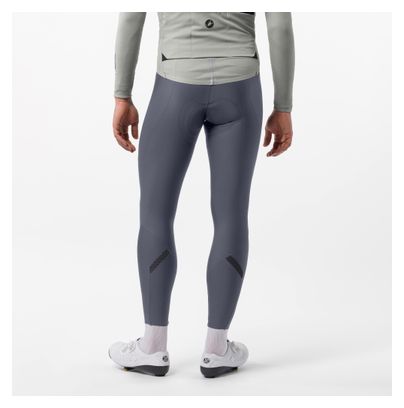 Calzoncillos largos de ciclismo Castelli Sorpasso Pro, grises, para hombre