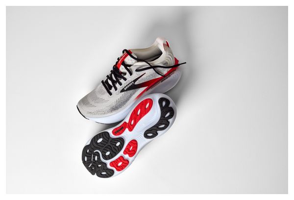 Brooks Adrenaline GTS 25 Running Shoes, White/Red, Men's