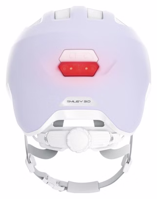Kinderhelm Abus Smiley 3.0 ACE LED Hellviolett PURE