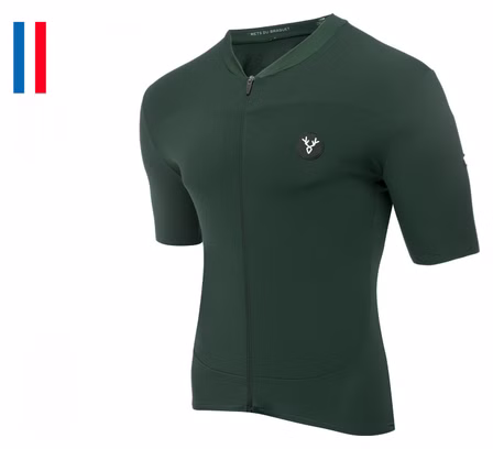 Prodotto ricondizionato - LeBram Allos Maglia a maniche corte Verde Agave Taglio sartoriale
