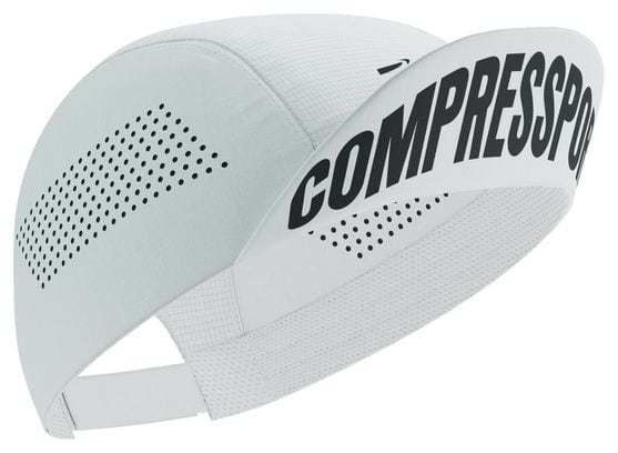 Casquette Compressport Pro Racing Cap Blanc