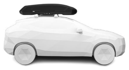 Coffre de Toit Thule Force 3 Taille XL (500 L) Noir Mat