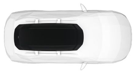 Coffre de Toit Thule Force 3 Taille XL (500 L) Noir Mat