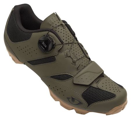 Zapatillas MTB Giro Cylinder II verde oliva / goma