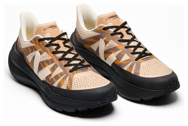 Veja Condor 3 Advanced x Cesar Villalba Beige/Nero Scarpe da corsa da uomo