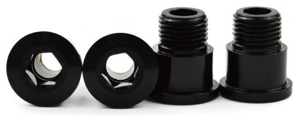Couvercle R8000 pour plateau Alugear manivelles Ultegra 11 vitesses Noir