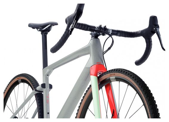 BMC URS One (Var 1) Sram Apex 1 11S 700 mm 2022 Gravel Bike Grey Red