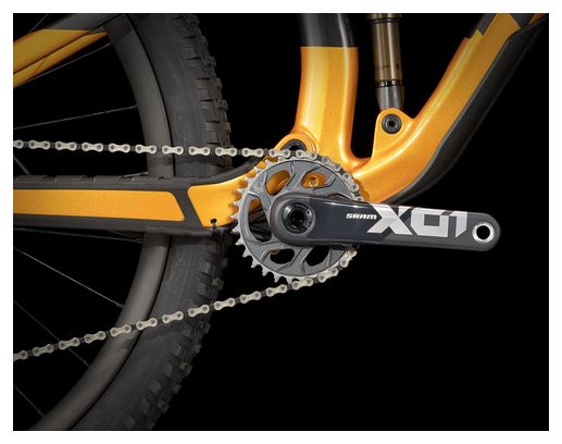 Trek Fuel EX 9.9 27.5 &#39;&#39; Full Suspension Mountain Bike Sram X01 Eagle 12V Lithium Gray / Factory Orange 2021