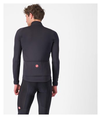 Castelli Competizione Heren Lange Mouw Jas Zwart