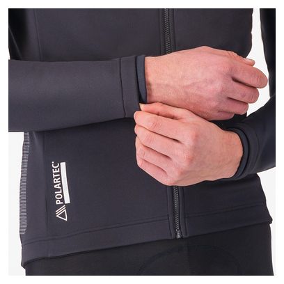 Castelli Competizione Heren Lange Mouw Jas Zwart