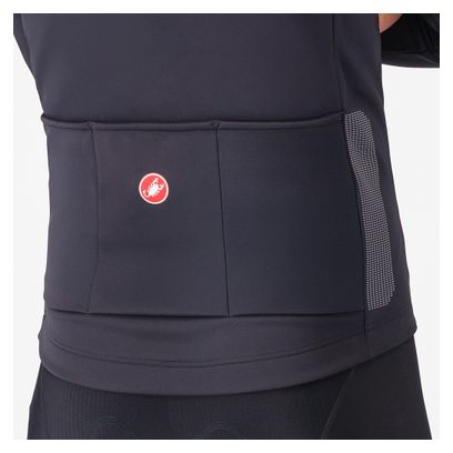 Castelli Competizione Heren Lange Mouw Jas Zwart