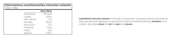 Instant Rice Flour (1 5kg) - Bigman - Chocolat Noisette - Farines