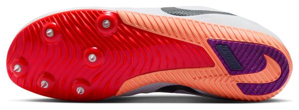 Nike Zoom Rival Multi Atletiekschoenen Wit/Rood Unisex