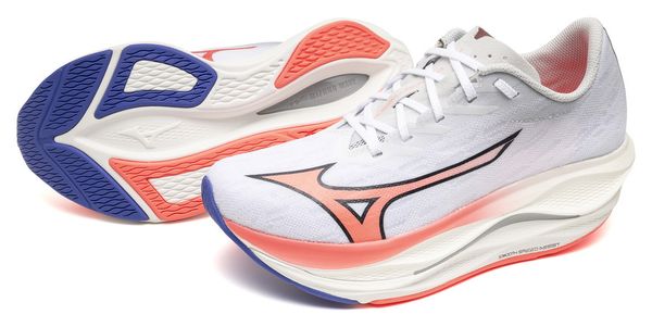 Scarpe da corsa Mizuno Wave Rebellion Flash 3 Donna Bianco/Rosa