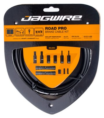 Bremszugset für Rennrad Jagwire Road Pro Schwarz