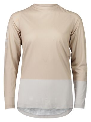 Poc MTB Pure Beige/Gray Women's Long Sleeve Jersey